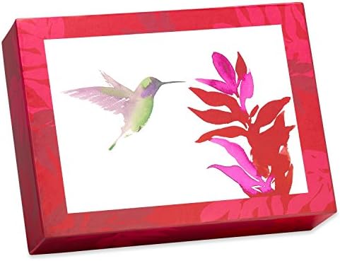 Papyrus Blank Cards with Envelopes, Watercolor Hummingbirds (20-Count) - Image 4